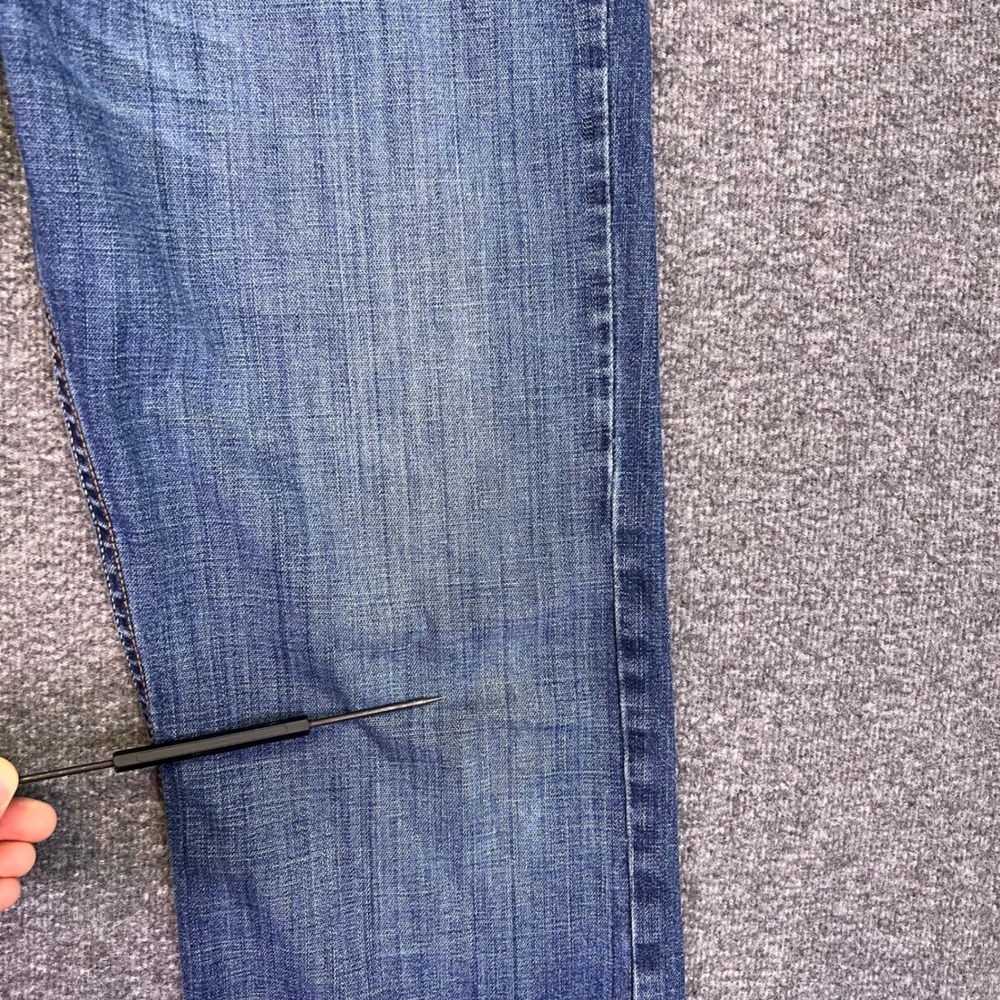 Cinch Jeans Men 32x31 Blue Straight Casual Western Cowboy Stretch Denim Rodeo - Picture 6 of 15